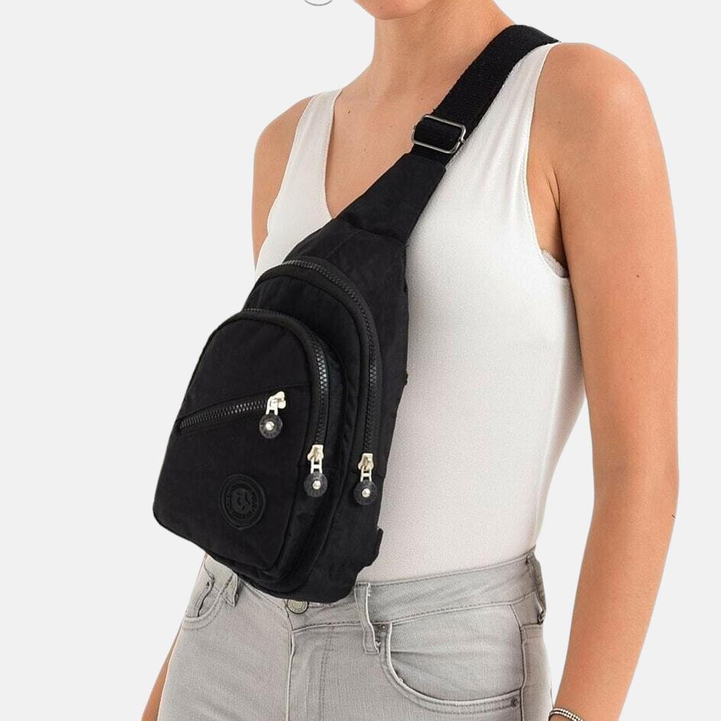 Borsa Antifurto Da Viaggio Con Blocco RFID: Marsupio Impermeabile E Sicuro Per Documenti E Soldi - 4