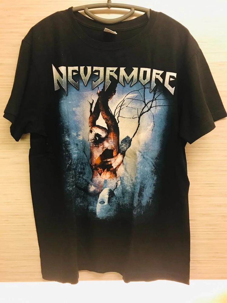 Regalo Maglietta Nevermore Band Per la Famiglia Taglie Complete S-5XL