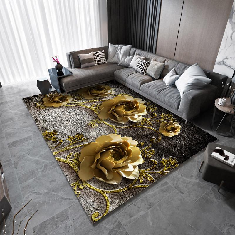Wohnzimmerteppich im nordischen Stil Couchtisch Sofa Nachttischteppich Haushalt Großflächiger Teppichmatte