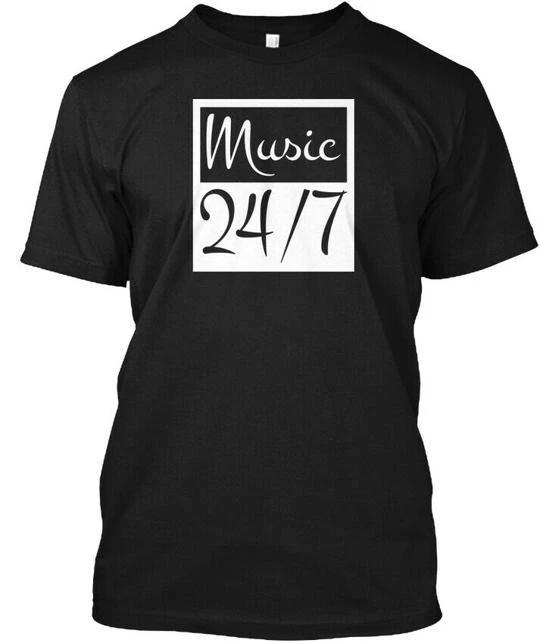 Футболка Music Lover 247 Is My Life Сделано в США Размеры от S до 5XL 4XL