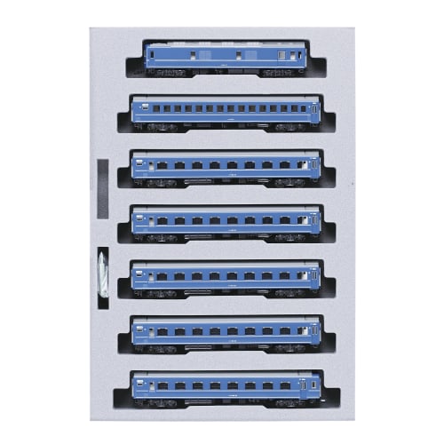 

KATO N Gauge 24 Series 25-Type Sleeper Express Fuji Basic 7-Car Set 10-855 Model Train Passenger Car