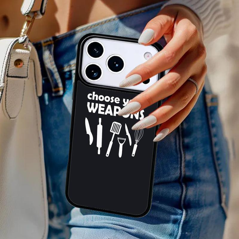 Baking because punching people is frowned upon Phone Case For iPhone 17 Air 14 15 13 12 Max Cover For Apple 16e 11 Pro Max Plus