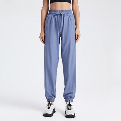 Sweatpants Women's Loose Fitness Pants Yoga Pants Dance High Waisted Drawstring Leg Quick Dry Large Size Running Yoga Fitness Pants