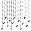 10 Stück schimmernder Acryl-Hänge-Strang Transparent Party Hochzeit DIY Hängend Weihnachtsdekoration