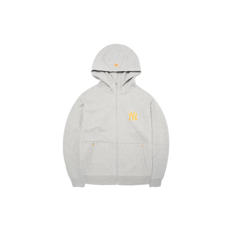 New MLB Base Logo Sweatshirts Unisex Gray 3ATRA0321-50GRS