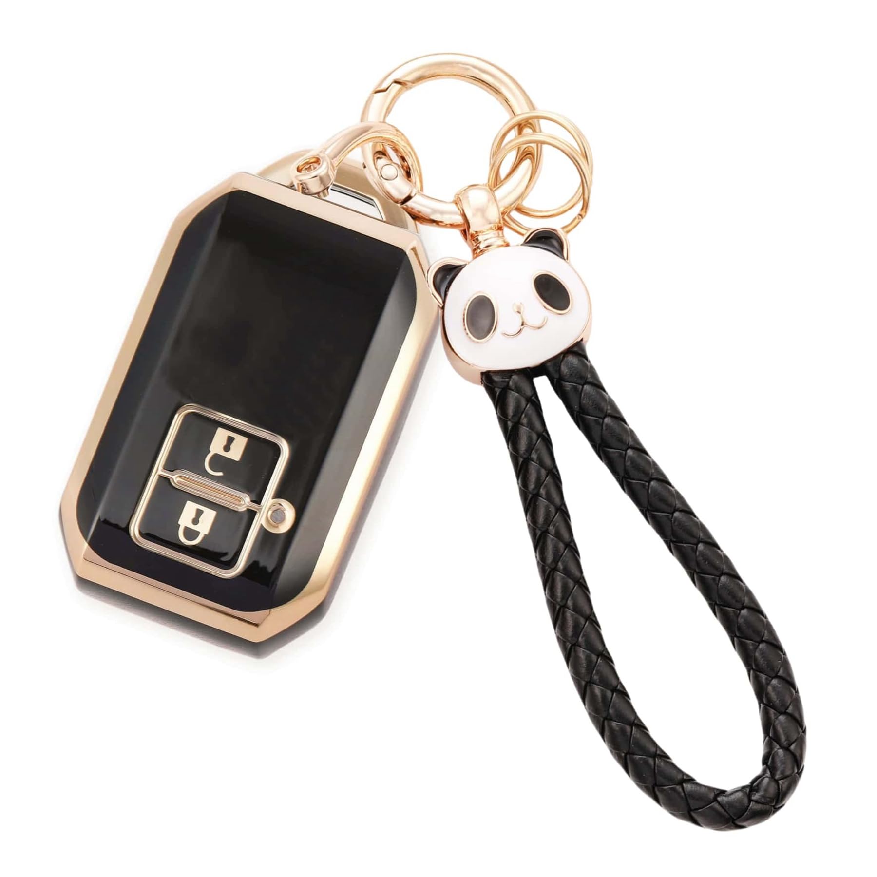 [HOYZE] Jimny Key Case Compatible with Suzuki New Hustler Sorio key case чёрный