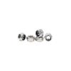 304 Stainless Steel Nylon Lock Nut, Self-Locking Hexagonal Anti-Slip Nut, DIN985 Torque Lock Nut