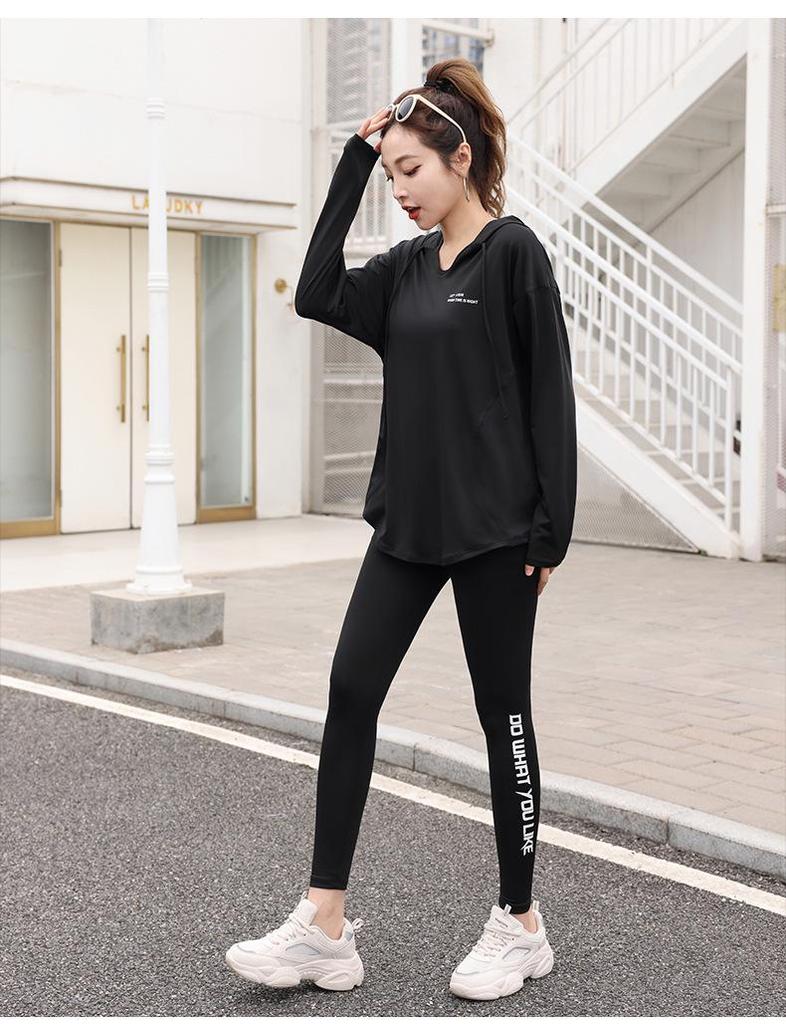 2025 Plus Size Yoga & Fitness Set: Outdoor Running Sportswear for Girls, Slimming Loose Fit