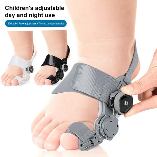 Bunion Corrector Adjustable Knob Big Toe Straightener Hallux Valgus Correction Hammer Toe Separator Orthopedic Bunion Splint Pain Relief Feet Brace
