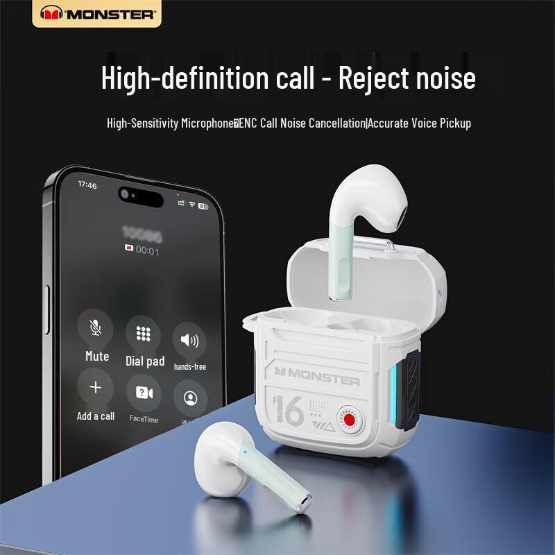 Monster XKT16 Semi-in-ear Bluetooth Earphones