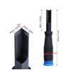 90° Precision Cut Corner Chisel Chrome Steel 12mm Right Angle Chisel TPR Handle Blue Square Mortise Chisel