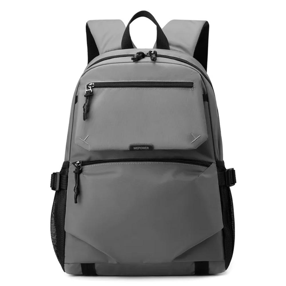 Durable Travel Nylon Backpack for Men Large Capacity Rucksack with Reinforced Stitching for Outdoor and Daily Use