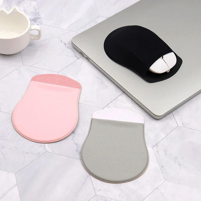Mouse Storage Bag for Laptop Pad Elastic Back Adhesive Wireless Mouse Holder Sticker Pouch Sleeve Storage Organizer Holder