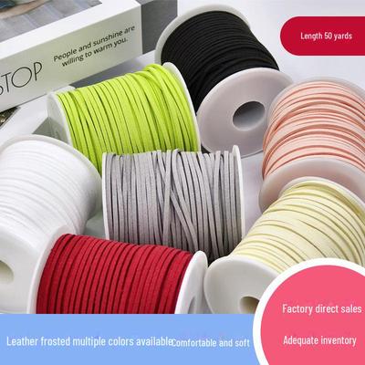 Deerskin Rope Flower Cake Gift Box: Velvet Ribbon for Bouquet Decoration, DIY Handmade Material