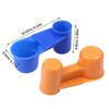 10Pcs Bird Quail Drinker Cups Water Bottle Cup For Cage For Cat Chicken Pigeon Parrot Hamster Double Nozzle Water Guide