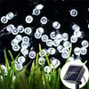 Solar Fairy Light Outdoor Waterproof 8 Modes Festival Party Decoration Garden and Courtyard Decoration LED String Lights