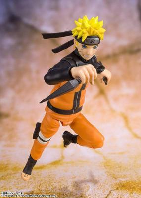 TAMASHII NATIONS NARUTO Shippuden Uzumaki Naruto Přibližně 140 mm PVC ABS Malovaná Pohyblivá figurka S.H.Figuarts [BEST SELECTION] &