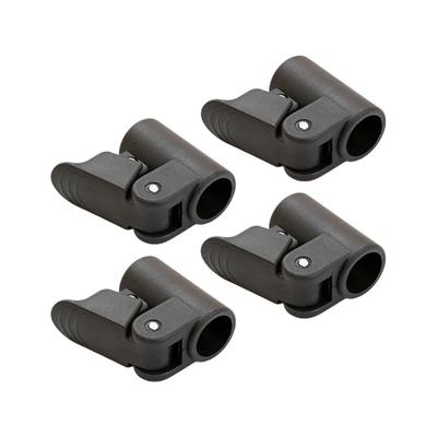 4Pcs/set Tent Rod Connector Tent Accessory Tarps Clip Camping Picnics Camping Tent Awnings Rod Adjuster Tent Clamp Grip