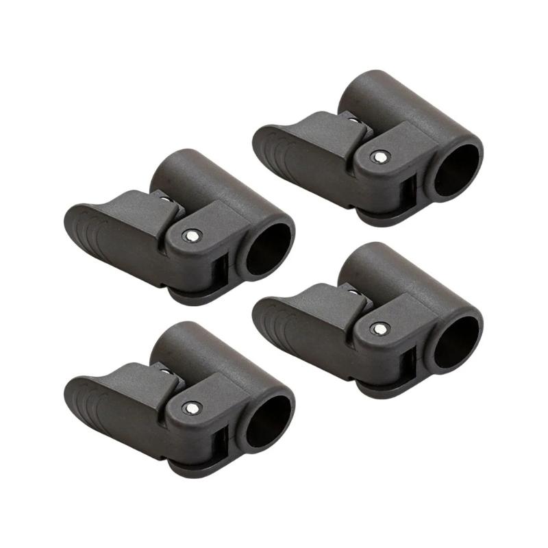 

4Pcs/set Tent Rod Connector Tent Accessory Tarps Clip Camping Picnics Camping Tent Awnings Rod Adjuster Tent Clamp Grip 1