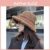Fashionable Winter Womens Bucket Hat Plush Lambswool Fabric For Stylish And Outfits Warm