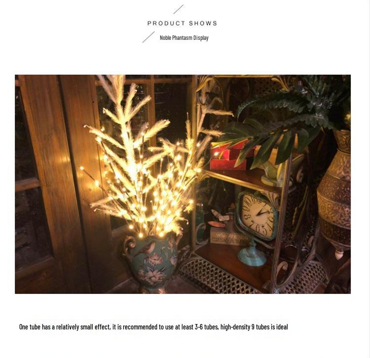 USB LED Twig Lights: 3 Branches, 60 Heads, Room & Holiday Decoration, Vase Tree Lights