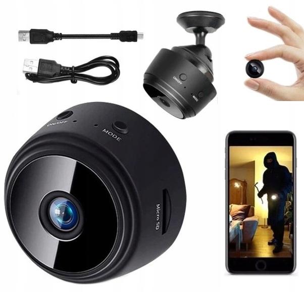 Mini Spy Camera Full Hd Ir Wifi Detection