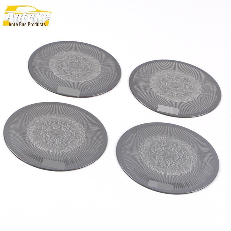 Four-Door Speaker Cover Sequin & Audio Box Panel Decorative Stickers for 21 Fit