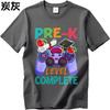 men brand tshirt Vintage summer For man t shirt Pre K Level Complete Game Controller Short Sleeve Long sleeve Oneck Top tees