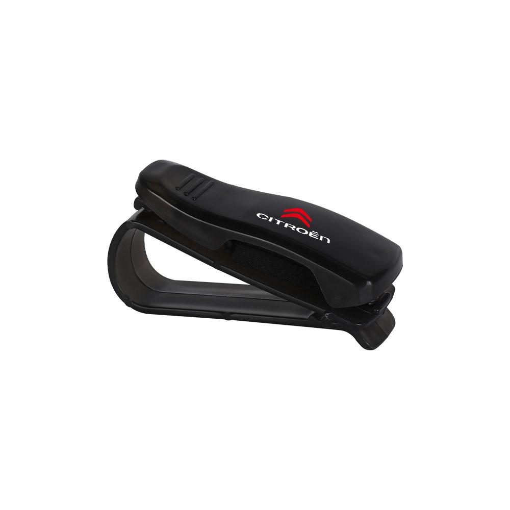 ABS Car Glasses Clip Sun Visor Storage Clip Card Clip Universal Car Sunglasses Frame For Citroen C1 C2 C3 C4 C4L VTS C-ELYSEE DS