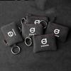 mrjvb7 Car Key Bag Suede Wallet Card Coins Storage Pouch Keychain Cover For Volvo Xc60 Xc90 V40 V60 S60 V50 V90 S80 C40 XC40 V70 AWD T6