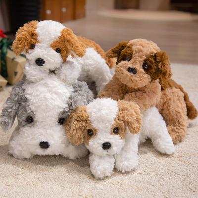 Cute Cute Dog Doll Plush Toy Puppy Dog Doll Children Soothing Rag Doll Girl Birthday Gift