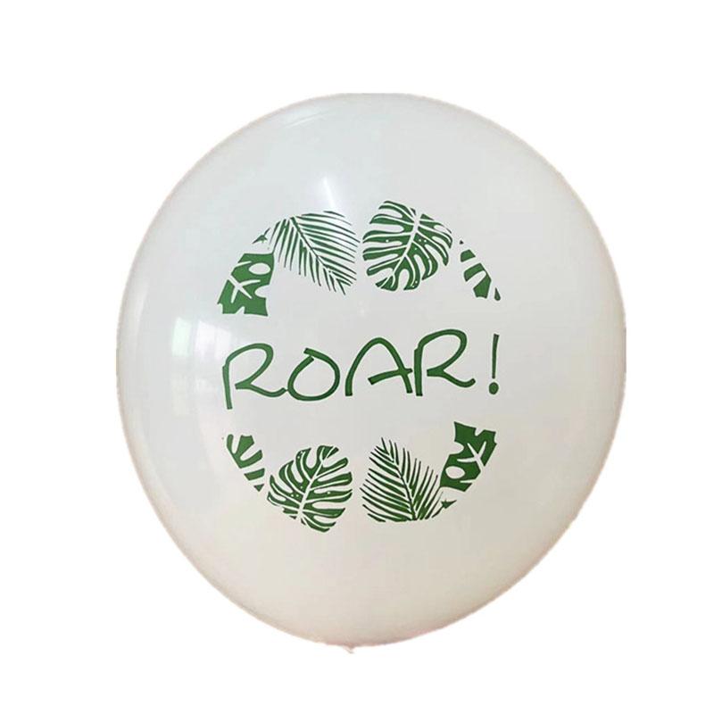 Children's Dinosaur Theme Birthday Party Decoration Balloon - Cute Tyrannosaurus Rex And Pterosaur Cartoon Print Balloon