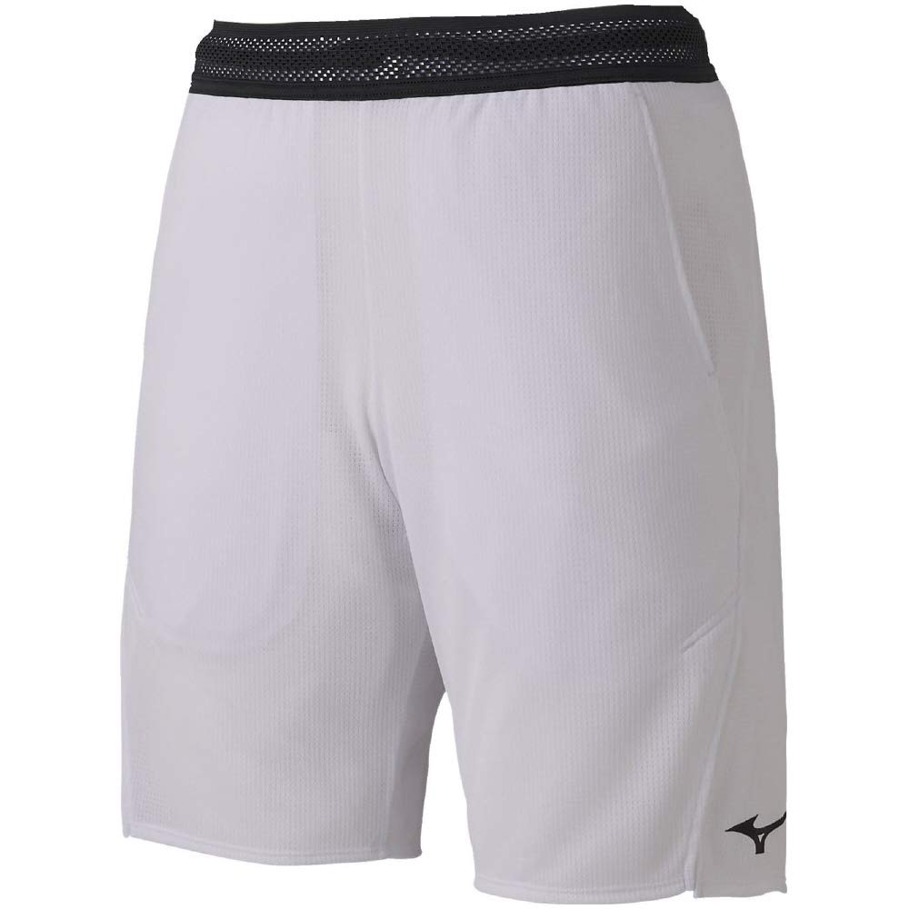 

Mizuno Dry Aeroflow Tennis and Badminton Highly Size Size S Pants, Breathable, Sweat-Wicking, Quick-Drying, White, 72MB1001, белый