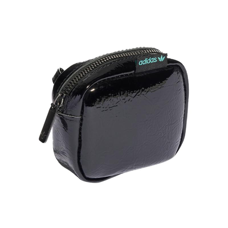 adidas Originals Polyamide Sports Bag One Shoulder Crossbody Clutch Regular Unisex Black Adidas HE9774