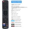 1 Piece For Hisense Tv Replacement Universal Infrared Remote Control Compatible With All High-Definition Android Smart Tvs