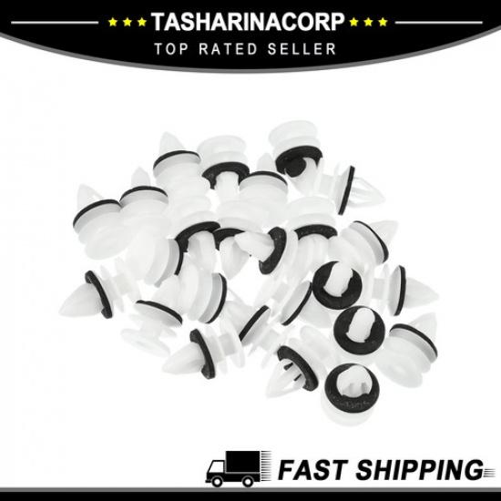 25 pcs Car Door Trim Panel Push Clips Pillar Retainer for Chevrolet GMC Cadillac