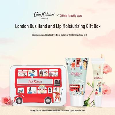 Cath Kidston Zestaw do pielęgnacji dłoni i ust z londyńskim autobusem