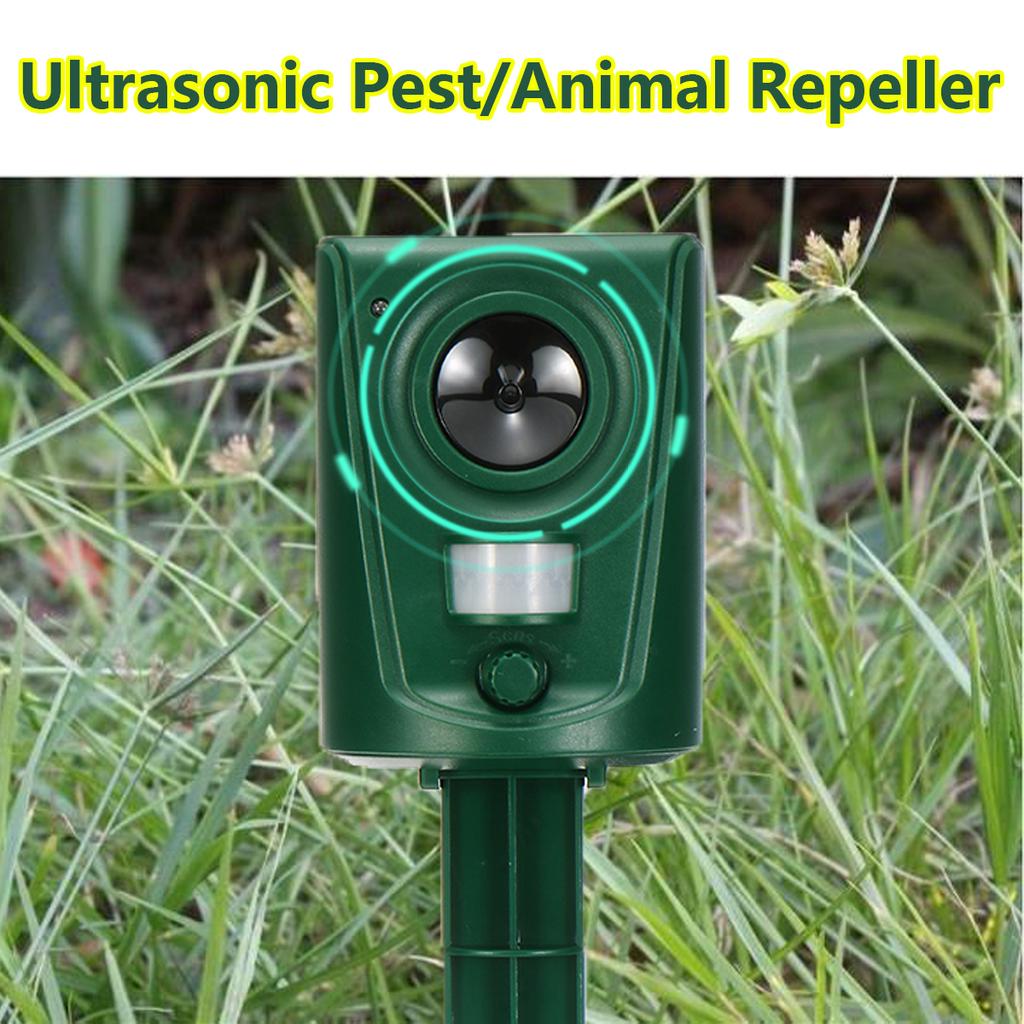Ultrasound Animal Repellent Waterproof Repellent Cat Repeller Repellent