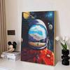 Cosmic Astronaut 5D Diamond Painting Full Round Drill Mosaic Diamond Embroidery Belief In Heart Cross Stitch Kits Home Decor Home Decor