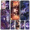 Genshin Impact Raiden Shogun Hu Tao Phone Case For Samsung Galaxy S23 Ultra S22 S21 S20 FE 5G S10 S10E S9 S8 Plus Note 20 Cover