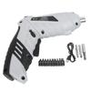 Cordless Electric Screwdriver Drill Kit LithiumIon Rechargeable Screw LED Home