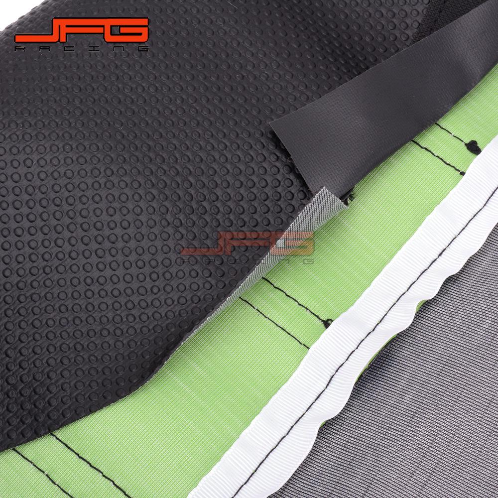 KX125/250 99-02 Housse de Selle Imperméable Antidérapante pour Moto Tout-Terrain