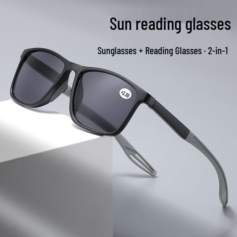 Y520-T Ultra-Light Fashion Sun Readers: HD Anti-Blue Light Sunglasses & Eye Protection