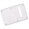 2Pcs Electric Guitar Backplate Guitar Cavity Cover Plate Pickguard PVC for Replacement White