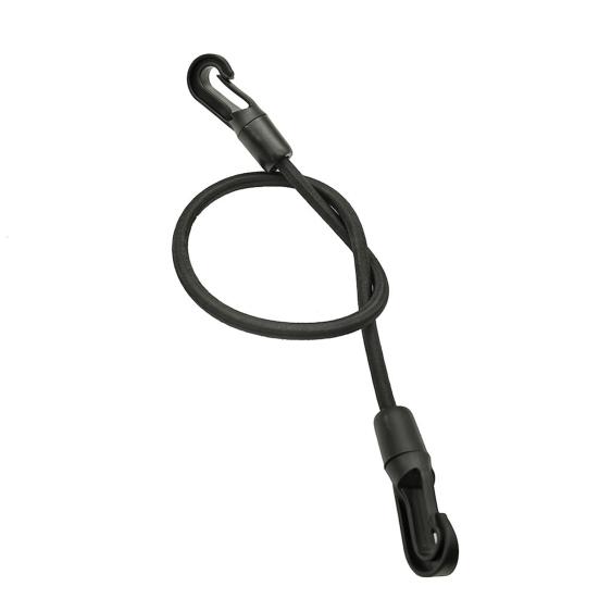 Nastavitelná bungee šňůra s háčky Dvouhlavá elastická vázací šňůra pro bezpečné upevnění Outdoorové kempování Flexibilní popruhy s háčky pro stany Kajaky Nosič na kola