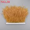 10Meters/Lot Ostrich Feathers On Ribbon Tape 10-15Cm  Feather Trim Boa For Clothes Sewing Fringe Diy Wedding Decoration