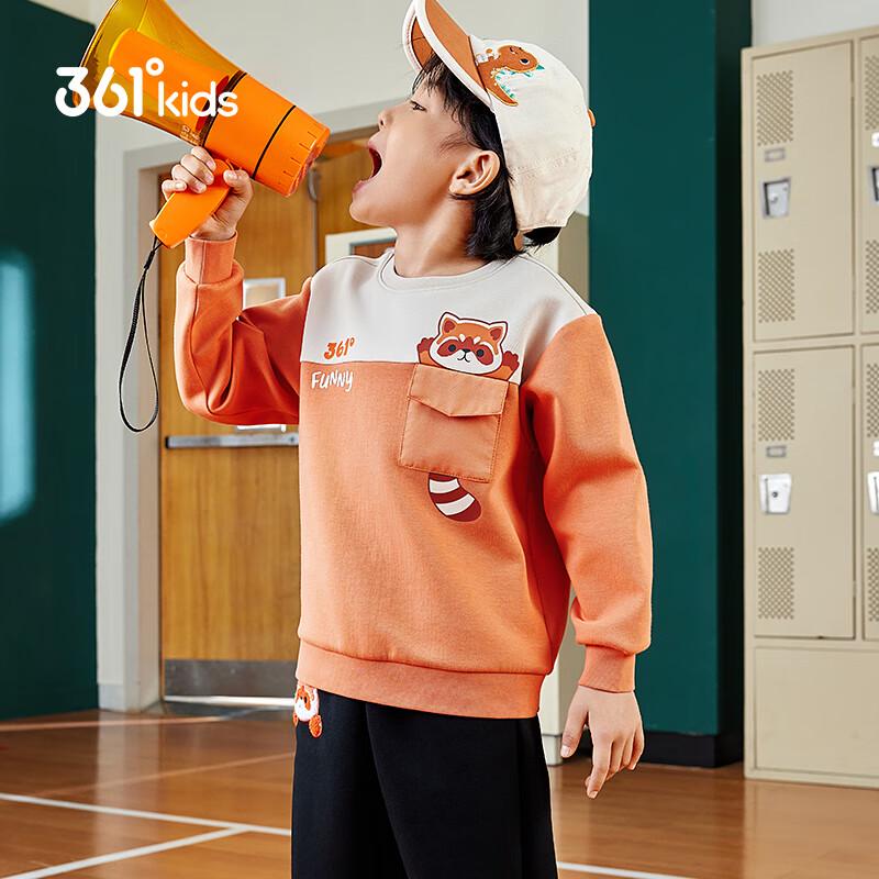 361° Boys  Little Raccoon Cartoon Pullover Hoodie 101cm
