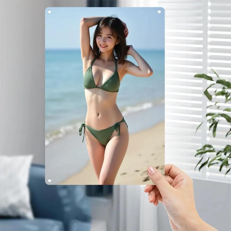 

Vintage Metal Wall Sign Art Poster2D Flat Iron PlatePromotional Rustic Wall Decor 20x30cm