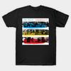 Heren Zwart Print T-shirt The Police - Synchronicity Album 1983 Geen-Knippen Transferpapier Print Katoenen T-shirt