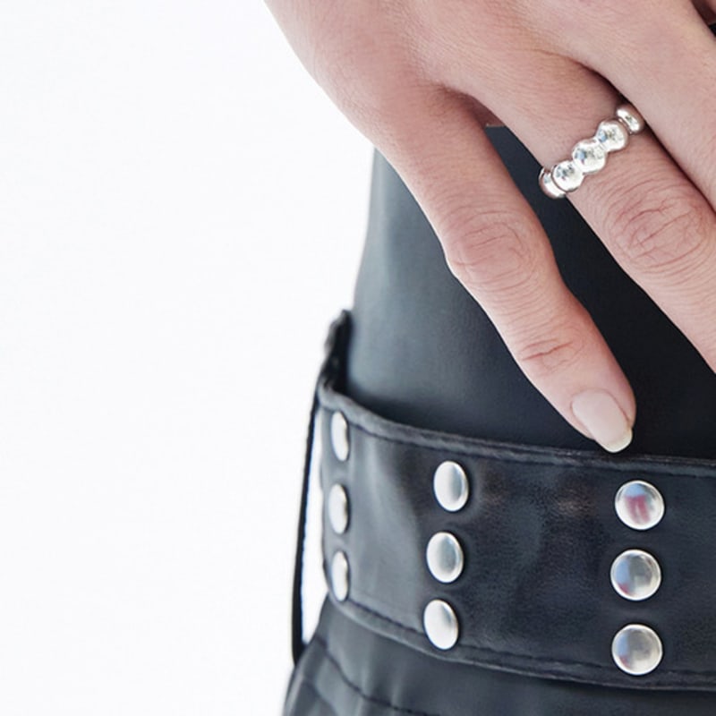 NIMBUS CURVY BALL RING (S)